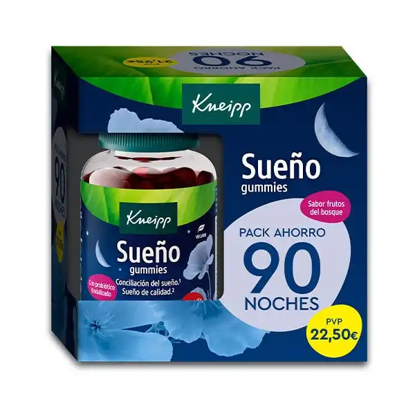 Pack Ahorro Gummies Sueño - Kneipp - Comparador de precios