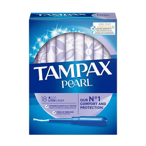 Pearl Lites - Tampax - Comparador de precios
