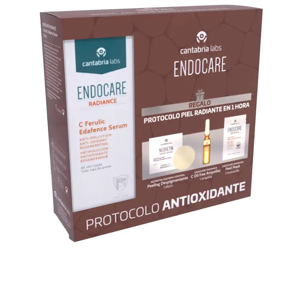 Radiance C Ferulic Edafense Serum lote 6 pz - Endocare - Comparador de precios