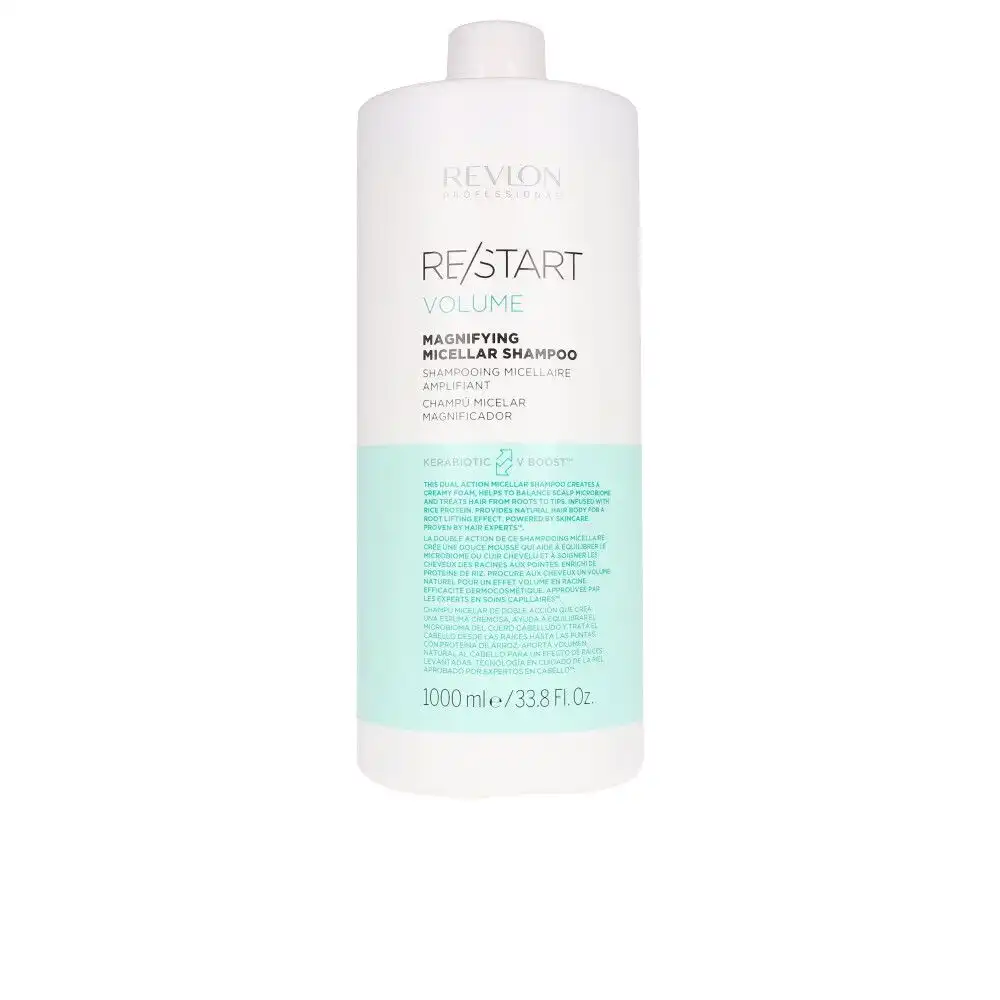 RE-START volume magnifying shampoo 1000 ml - Revlon - Comparador de precios