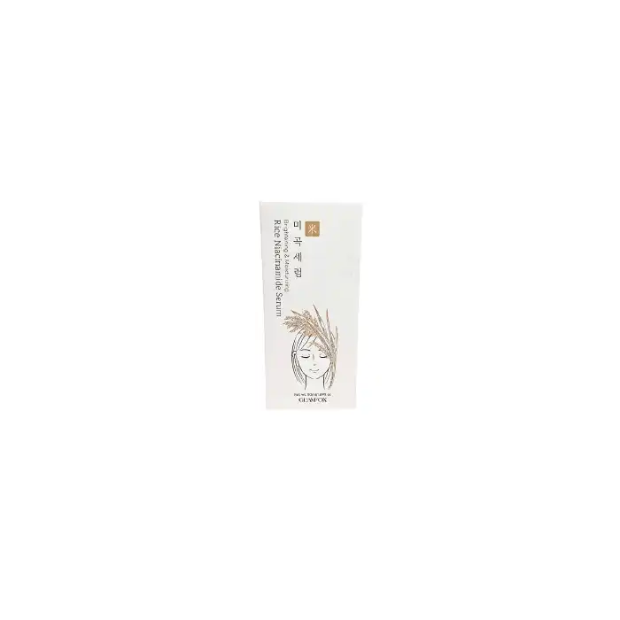 Rice Niacinamide Sérum 50 ml  Glamfox - Glamfox - Comparador de precios