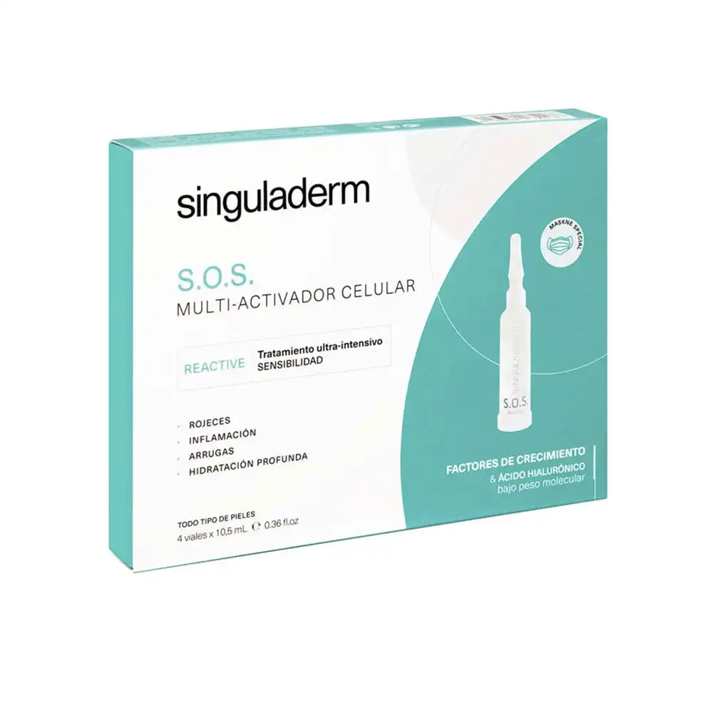 Singuladerm S.O.S. reactive 4 x 10,5 ml - Singuladerm - Comparador de precios