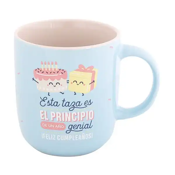 Taza El Principio De Un Año Genial - Mr Wonderful - Comparador de precios