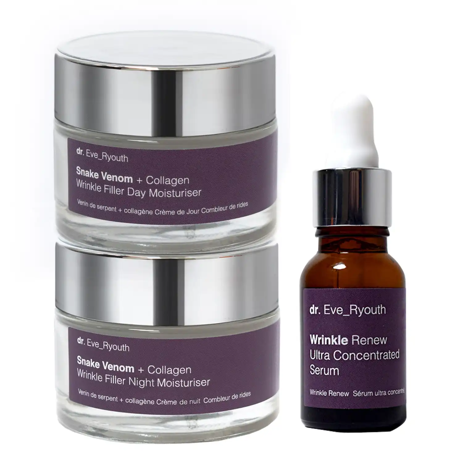 Trío de cuidado Hydrabright Set de tratamiento facial - Dr. Eve_Ryouth - Comparador de precios