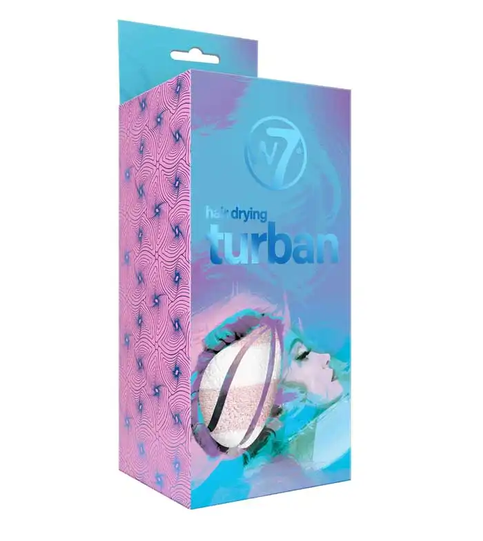W7 - Turbante para el cabello de microfibra - W7 - Comparador de precios