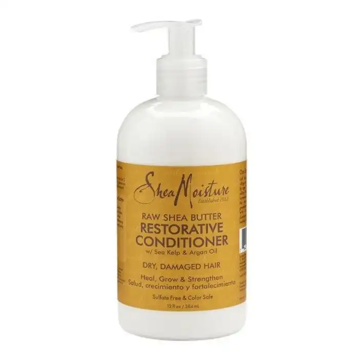 Acondicionador con Aclarado Raw Shea Butter Restorative Conditioner 384 ml - Shea Moisture - Comparador de precios