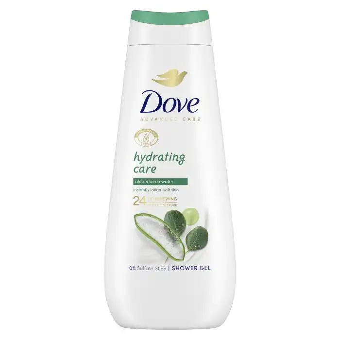Advanced Gel de Ducha Cuidado Hidratante Aloe y Agua de Abedul 400 ml - DOVE - Comparador de precios