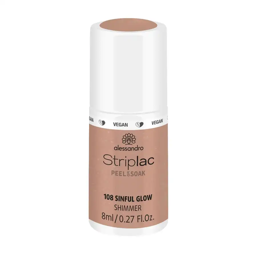 Alessandro - Striplac Peel Or Soak Lacas de uñas 8 ml 108 - SINFUL GLOW - alessandro - Comparador de precios