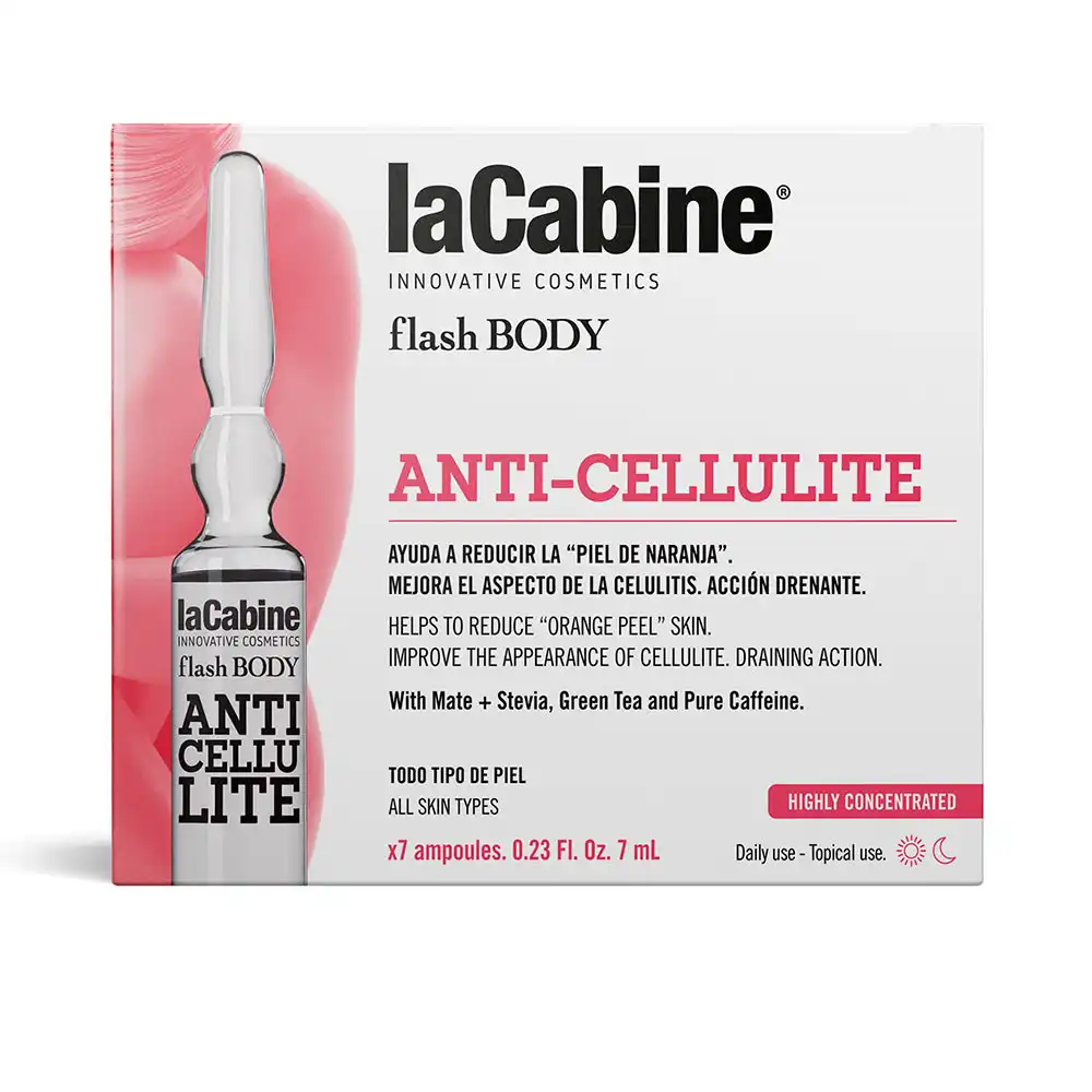 Ampollas Corporales anti-celulitis 7 x 7 ml - LA CABINE - Comparador de precios