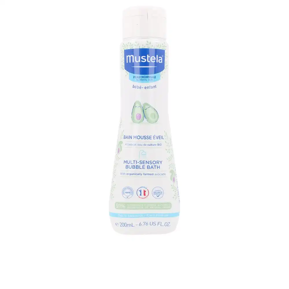 BEBÉ-NIÑO baño de burbujas multisensorial 200 ml - Mustela - Comparador de precios