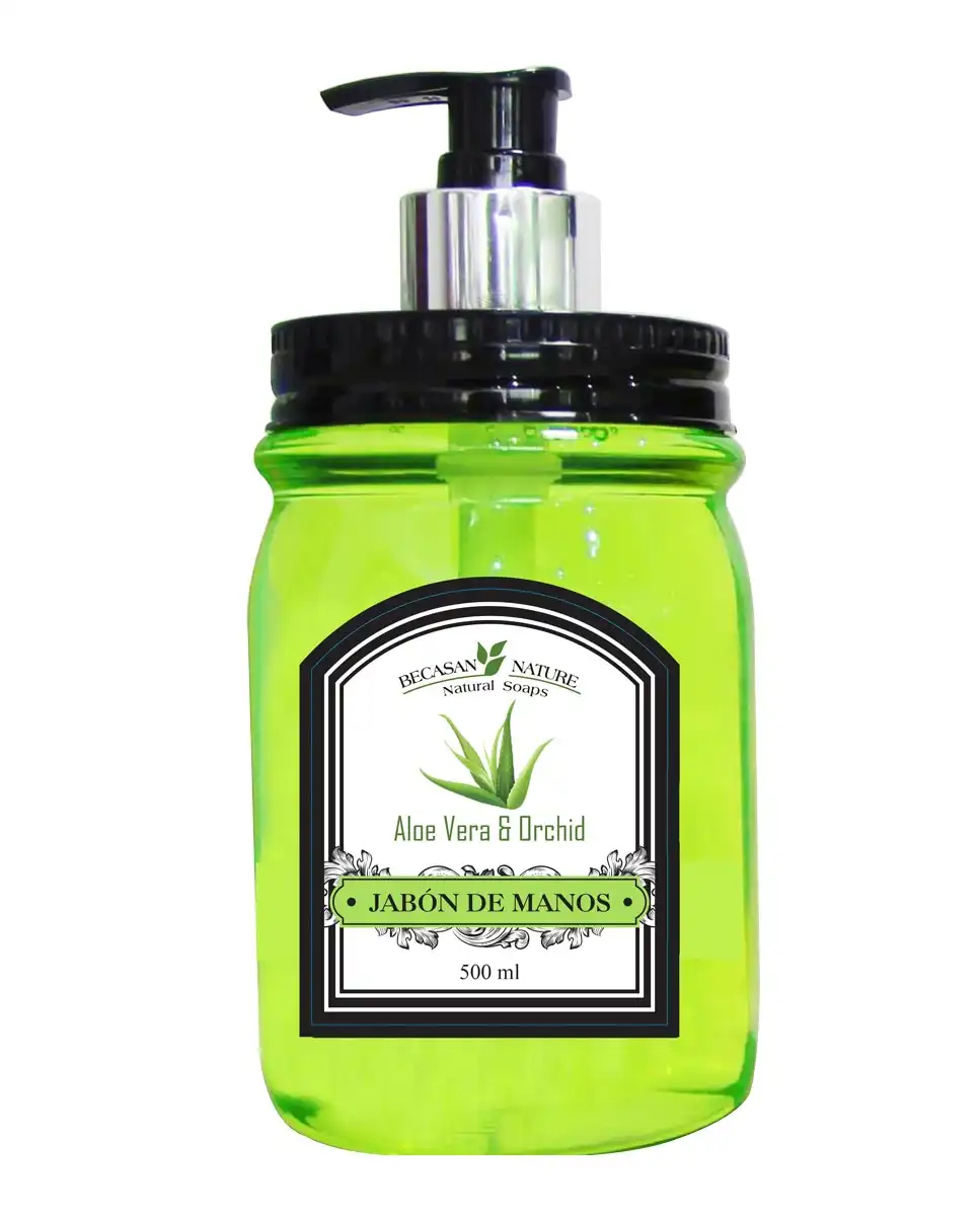 Becasan Nature - Jabón Líquido De Manos Aloe Vera Y Orquídea - Becasan Nature - Comparador de precios