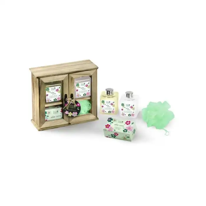 Bon Matin Armario de Madera Aloe Vera - LORENAY - Comparador de precios