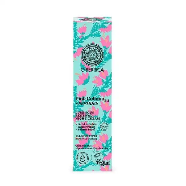 C-Berrica Pink Calluna Luminous Renewal Night Cream - Oblepikha - Comparador de precios
