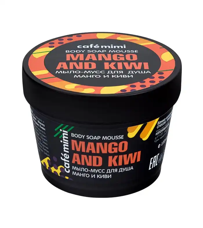 Café Mimi - Jabón-mousse de ducha - Mango y kiwi - Café Mimi - Comparador de precios