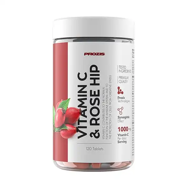 Cáspulas Vitamina C + Rose HIP - PROZIS - Comparador de precios
