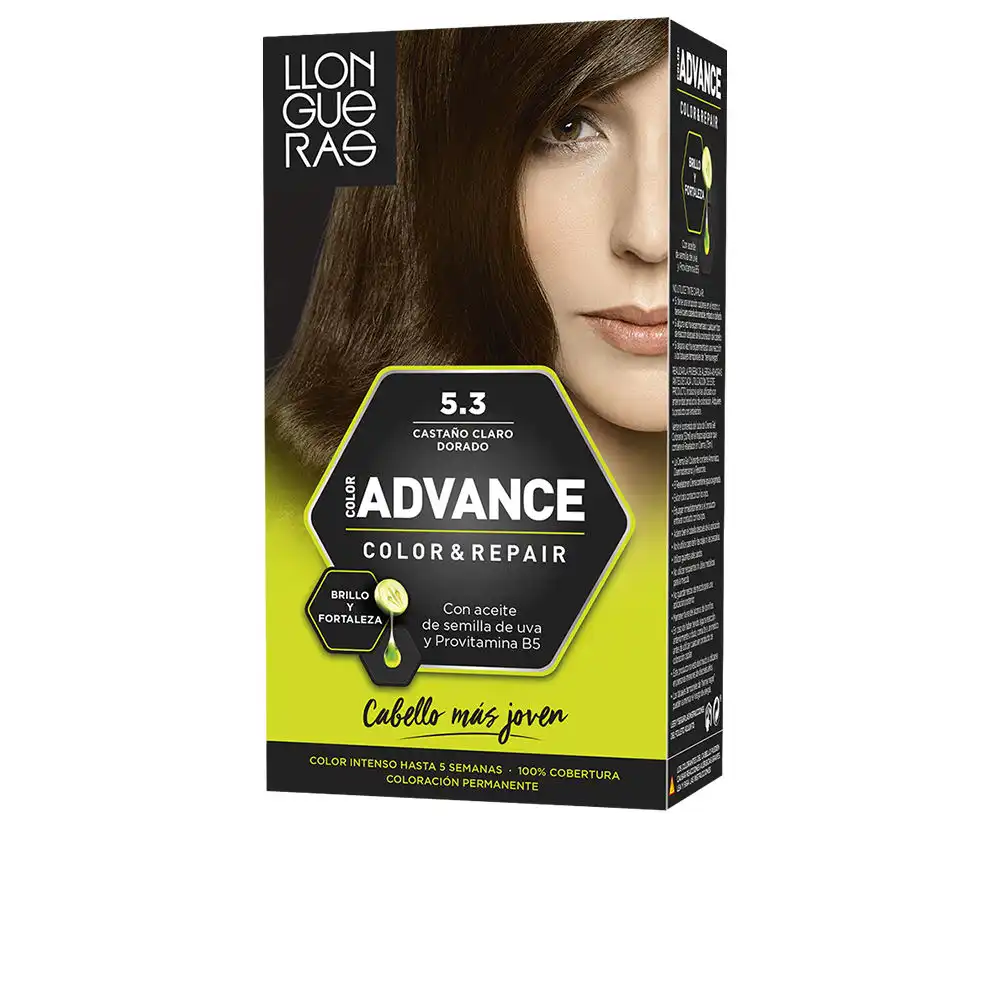 Color Advance #5,3 castaño claro dorado - Llongueras - Comparador de precios