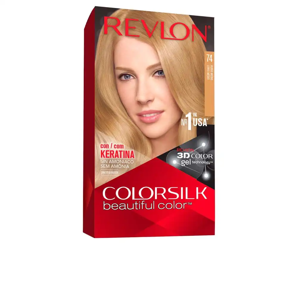 Colorsilk tinte #74-rubio medio 1 u - Revlon Mass Market - Comparador de precios