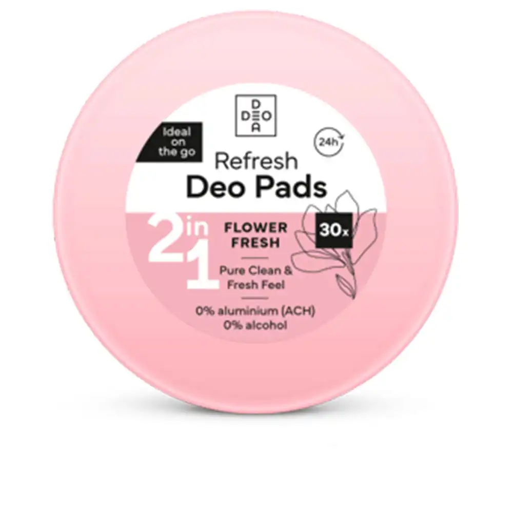 Deo Pads discos flower fresh 30 u - Deodea - Comparador de precios