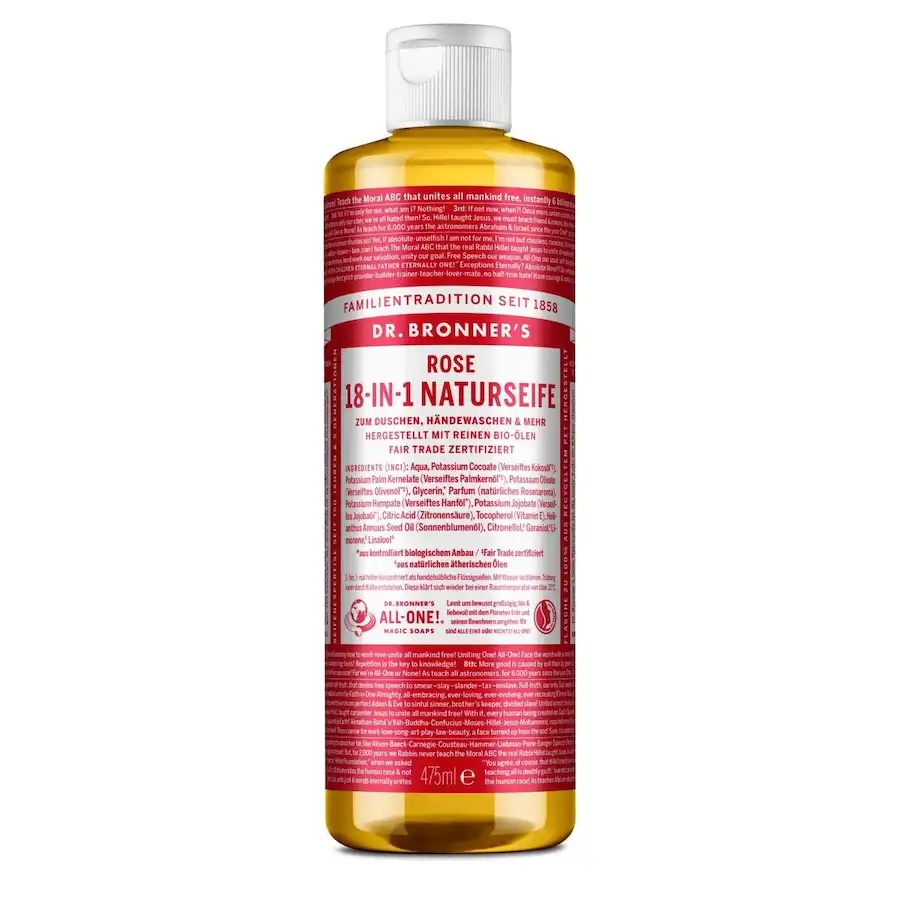 Dr. Bronner's - LIQUID SOAP ROSE Jabones 475 ml unisex - Dr. Bronners - Comparador de precios