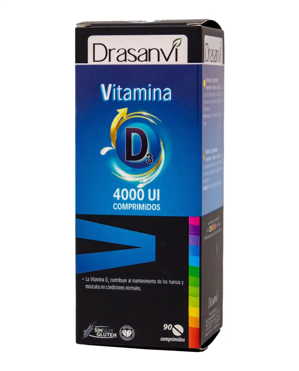 Drasanvi - 90 Comprimidos Vitamina D3 4000 Ui - Drasanvi - Comparador de precios
