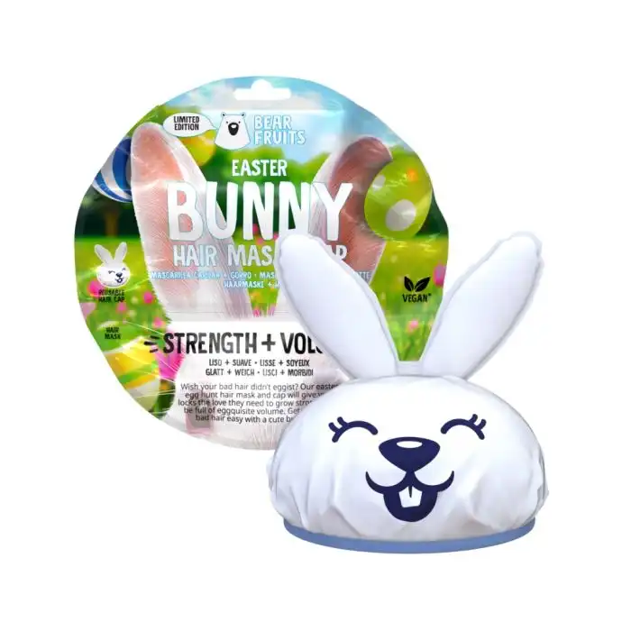 Easter Bunny Mascarilla Capilar Fuerza y Elasticidad + Gorro 20 ml - BEAR FRUITS - Comparador de precios