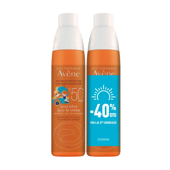 Eau Thermale Spray Solar Infantil SPF 50+ 400 ml - Avène - Comparador de precios