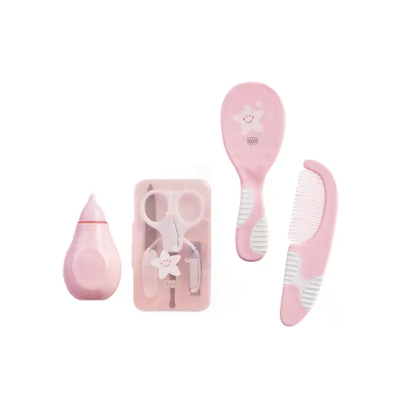 Estuche De Aseo Para BebÉ Rosa - SARO - Comparador de precios
