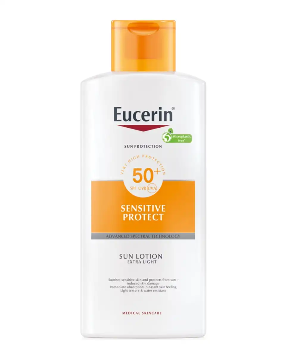 Eucerin® - Protector Solar Sun Loción Extra Light SPF50 400 Ml Eucerin - Eucerin® - Comparador de precios