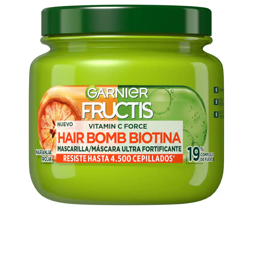 Fructis Vitamin Force hair bomb biotina mascarilla 320 ml - Garnier - Comparador de precios