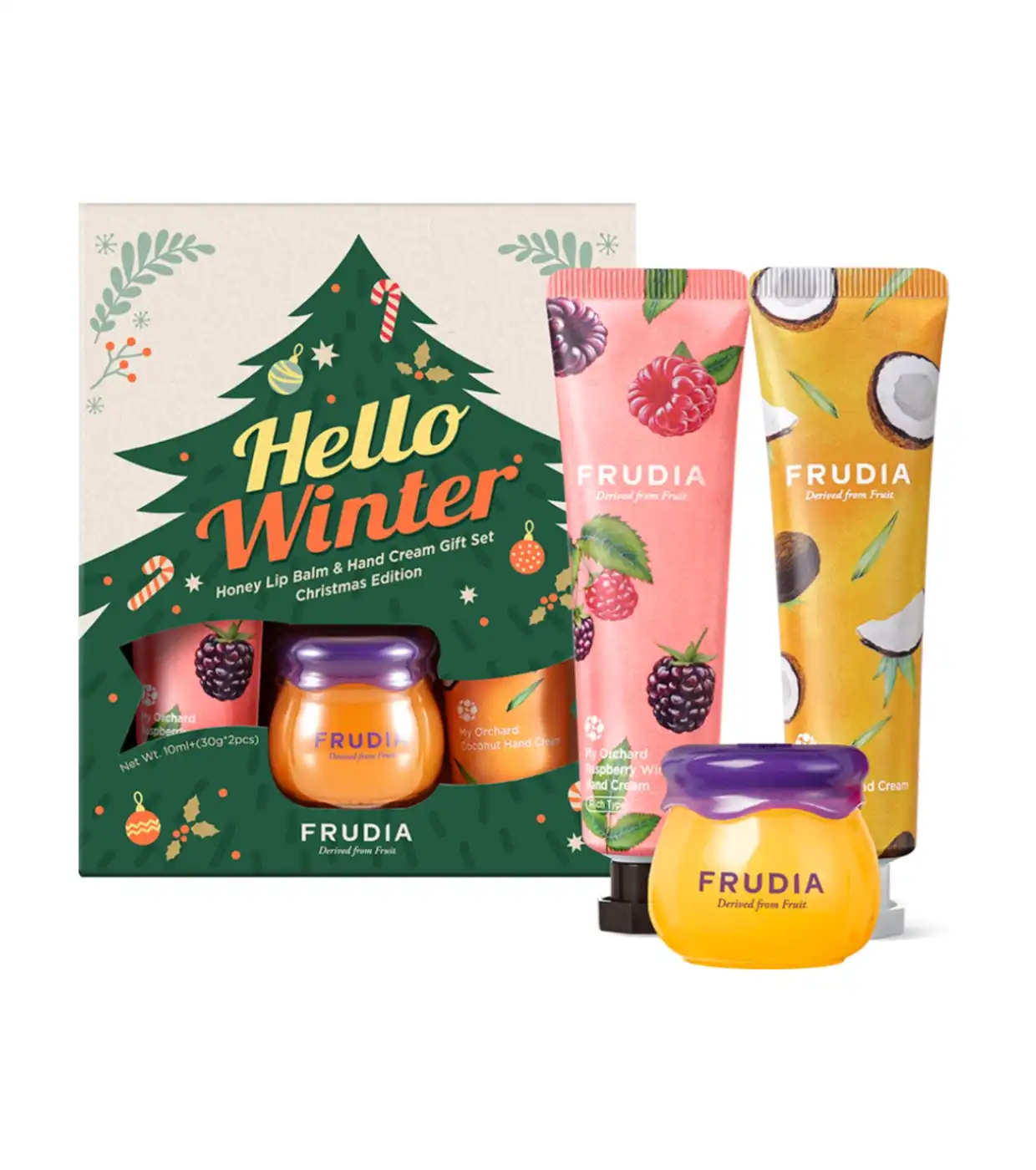 Frudia - Set de cremas de manos + Bálsamo de labios Hello Winter - Frudia - Comparador de precios