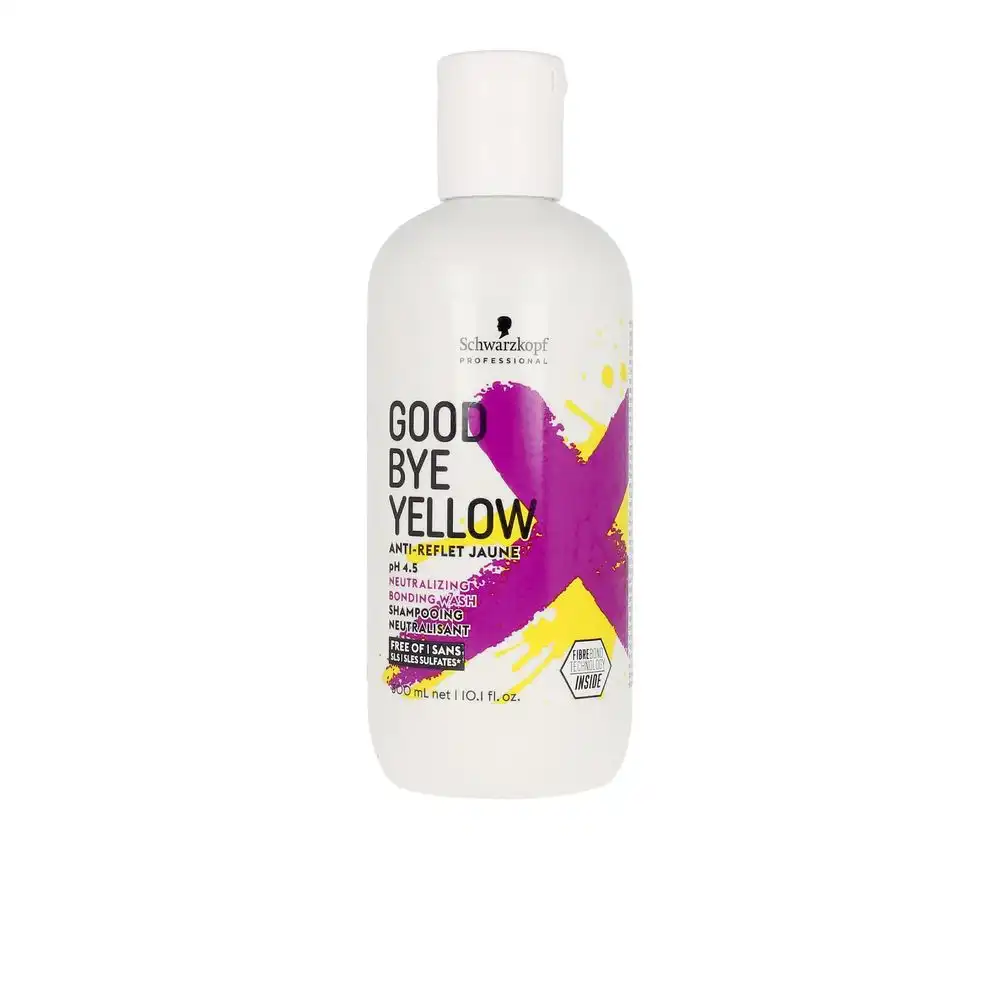 Goodbye Yellow neutralizing wash 300 ml - Schwarzkopf - Comparador de precios