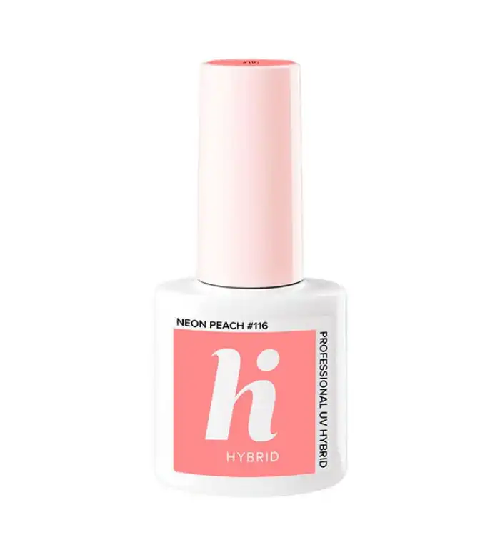 Hi Hybrid - *Hi Pop* - Esmalte de uñas semipermanente - 116: Neon Peach - Hi Hybrid - Comparador de precios