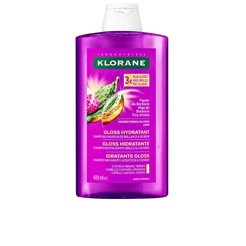 HIGO BARBARIA GLOSS champú revitalizante brillo y castaño 400 ml - Klorane - Comparador de precios