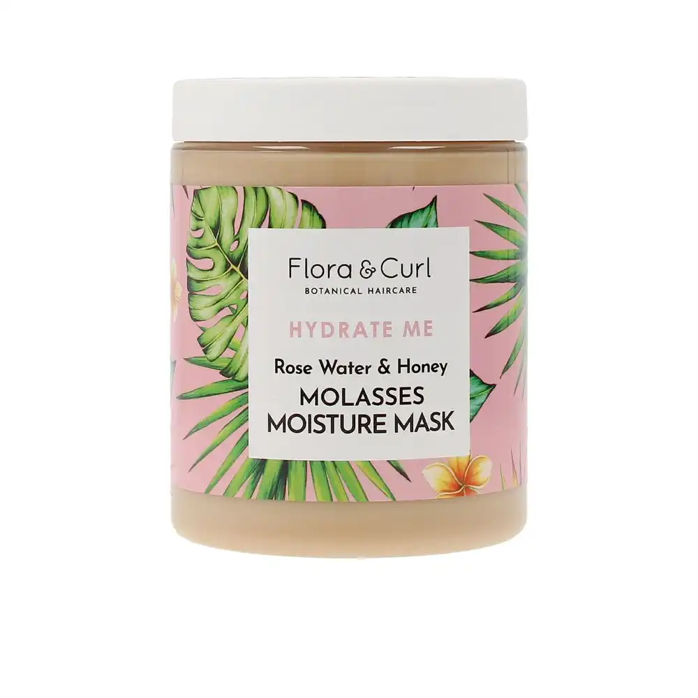 Hydrate Me rose water & honey molasses moisture mask 300 ml - Flora And Curl - Comparador de precios