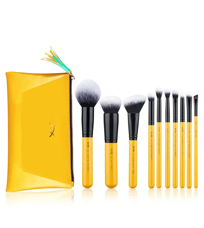 Jessup Beauty - Set de brochas 10 piezas + Neceser - T276: Citrus Collection - Jessup Beauty - Comparador de precios