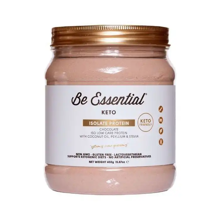 Keto Isolate Protein Complemento alimenticio en polvo 450 gr - BE ESSENTIAL - Comparador de precios