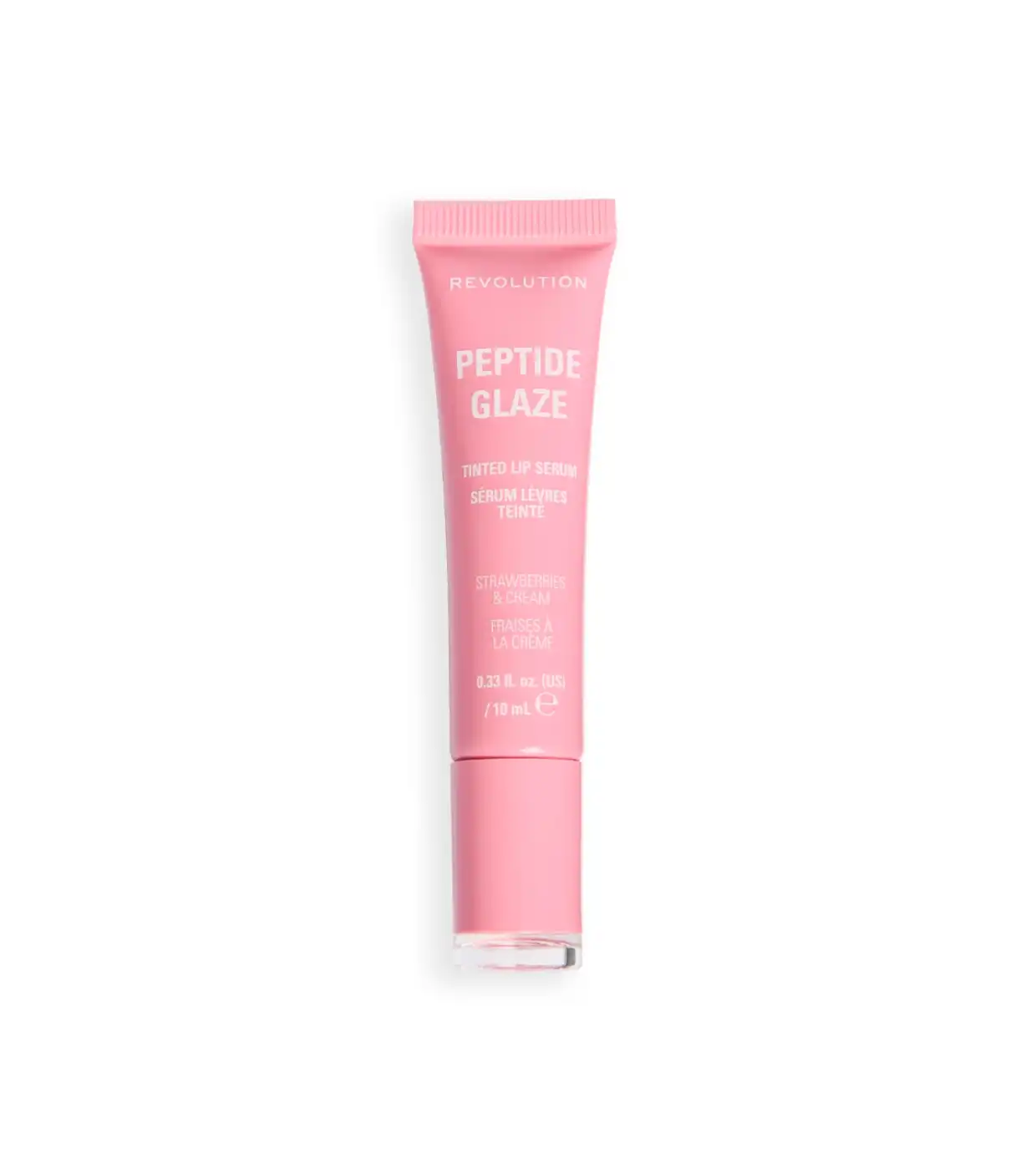 Makeup Revolution - Tinte labial con sérum Peptide Glaze - Strawberry & Cream - Makeup Revolution - Comparador de precios