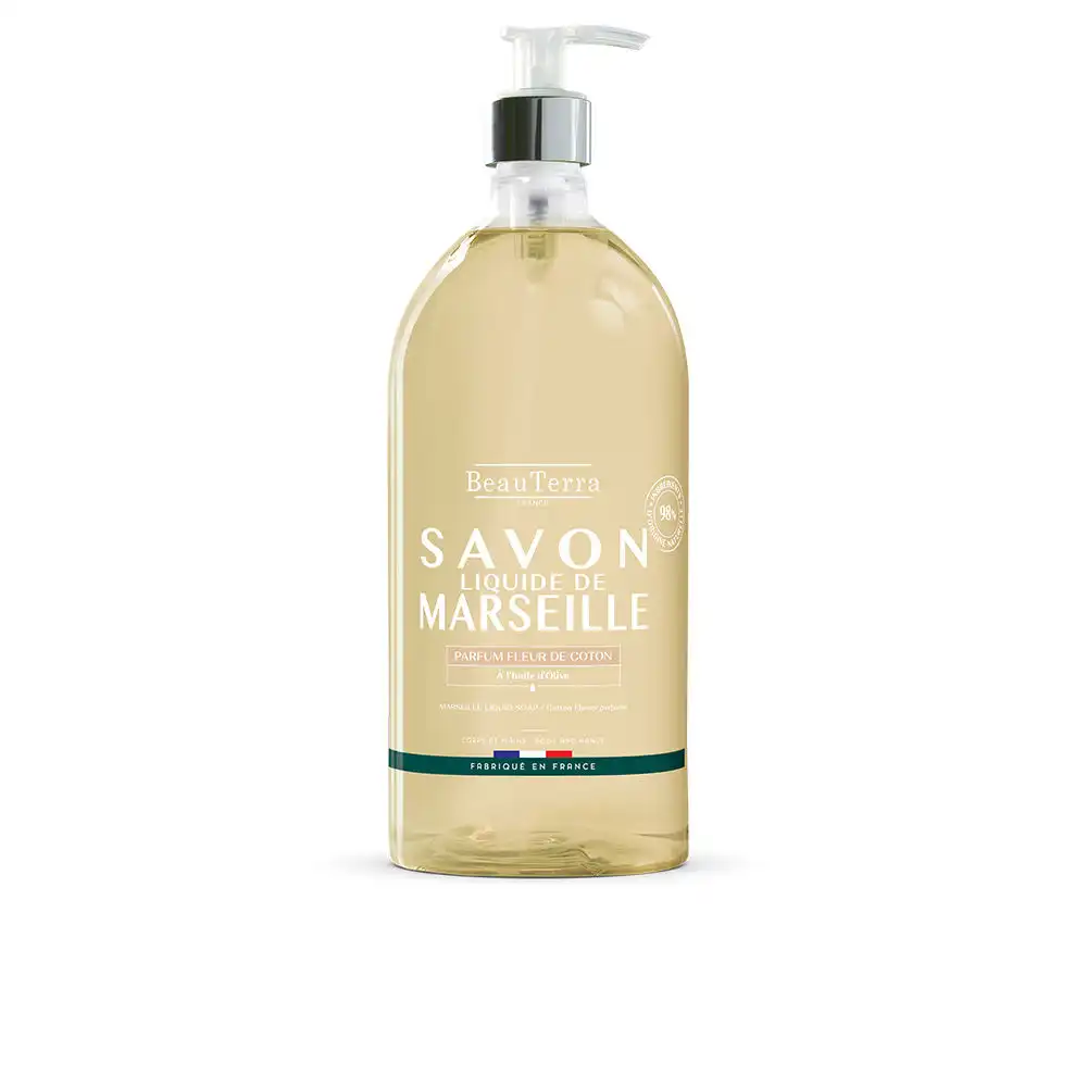 Marseille jabón flor de algodón 1000 ml - BEAUTERRA - Comparador de precios