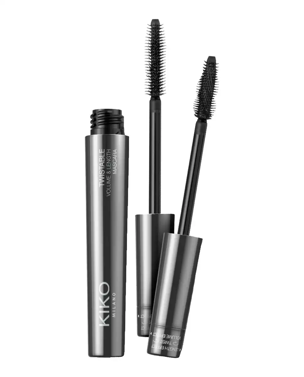 Máscara De Pestañas 2 En 1 Con Sistema Giratorio Twistable Volume & Length Mascara Kiko Milano - Kiko Milano - Comparador de precios