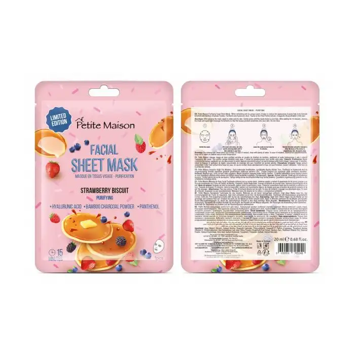 Mascarilla Facial Strawberry Biscuit 20 ml - Petite Maison - Comparador de precios