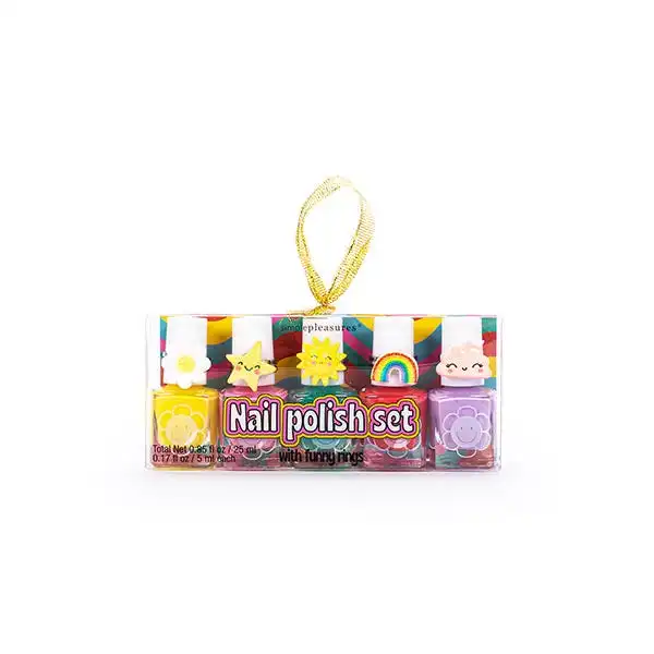 Nail Polish Set Funny Rings Each - TRI-COASTAL - Comparador de precios