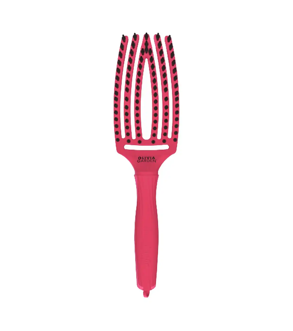 Olivia Garden - Cepillo para cabello Fingerbrush Combo Medium - Hot Pink - Olivia Garden - Comparador de precios