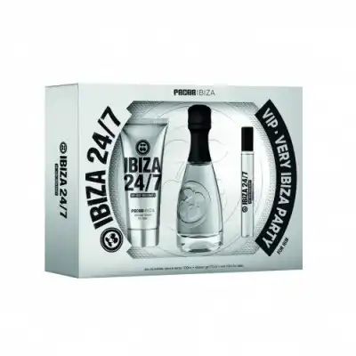 Pacha Ibiza Estuche Pacha Ibiza 24/7 VIP Him Eau de Toilette, 100 ml - Pachá Ibiza - Comparador de precios