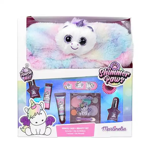 Pencil Case & Beauty Set Shimmer Paws - MARTINELIA - Comparador de precios