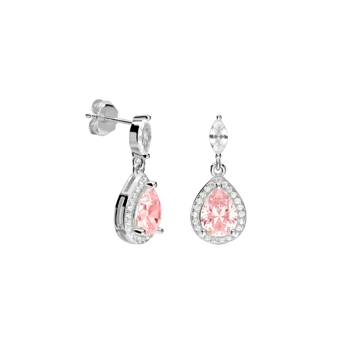 Pendientes de Plata Cabo Rosa  ByDamacoco - ByDamacoco - Comparador de precios