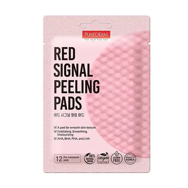 Red Signal Peeling Pads - PUREDERM - Comparador de precios