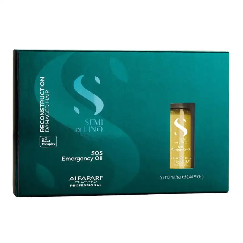 Semi di Lino SOS Emergency Oil - 6 x 13 ml - Alfaparf - Alfaparf - Comparador de precios