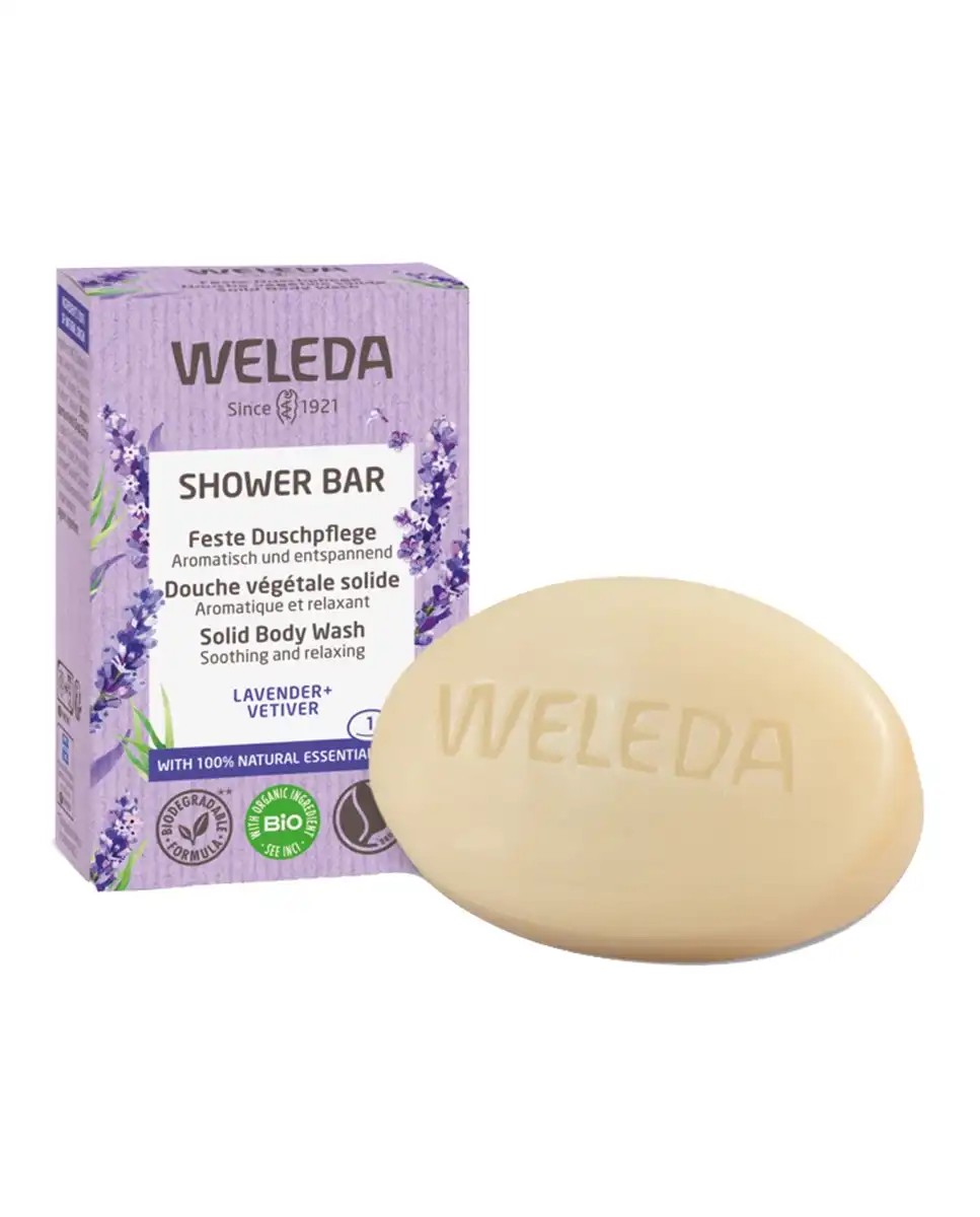Weleda - Jabón De Ducha Sólido Relajante Lavanda - Weleda - Comparador de precios