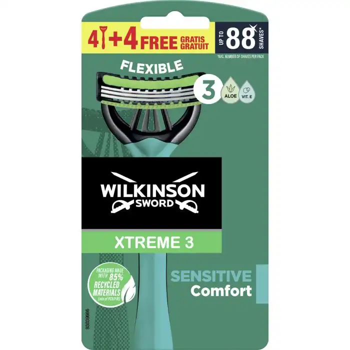 Xtreme3 Sensitive Flexible Confort - Wilkinson - Comparador de precios