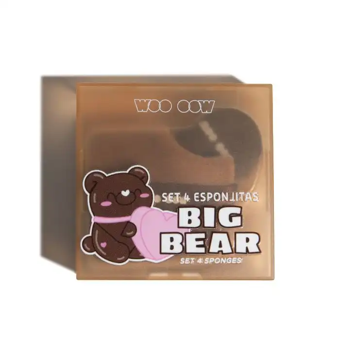 ¡25% DTO! Set 4 Esponjitas Big Bear 9 gr - Woo oow - Comparador de precios